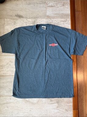 Old Guys Rule Men's Short Sleeve Crew Tee in Heather Charcoal